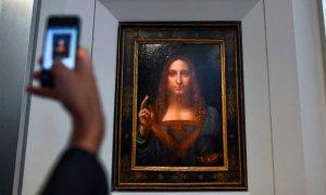 'Salvator Mundi' de Leonardo da Vinci se vende por 450M de dólares, récord en una subasta