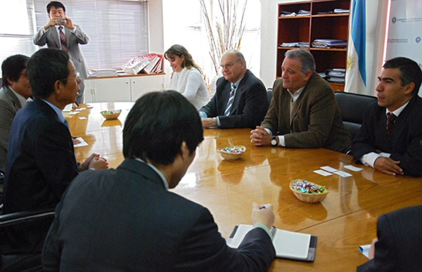Reunión con el Ministro de Producción