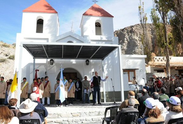 Inauguración en El Alfarcito