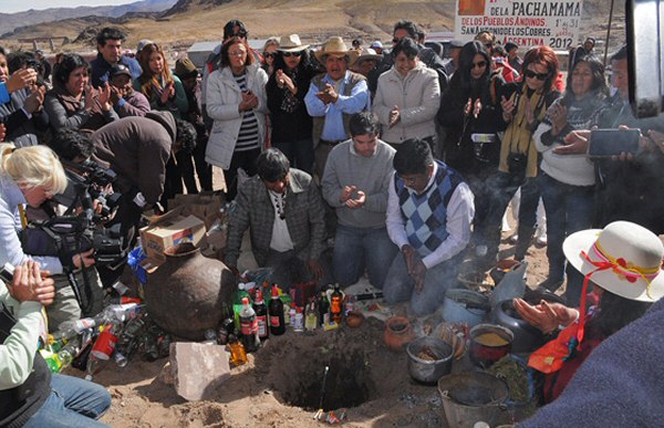 Pachamama en San Antonio de los Cobres