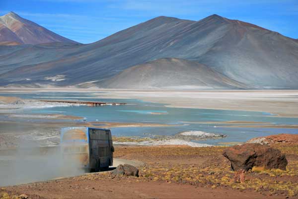 Paisaje de la Puna salteña