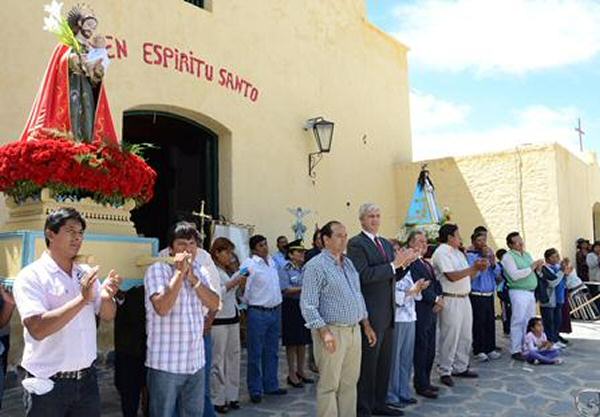 Andrés Zottos en las fiestas patronales de Cachi