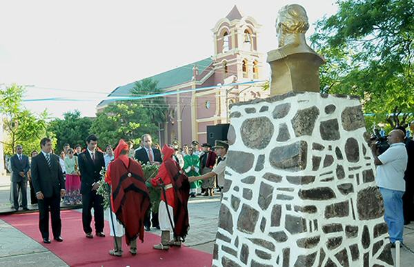 Acto oficial en General Güemes